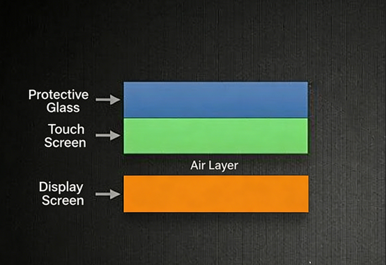 液晶触摸屏结构